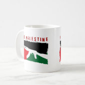 Mug Sauvez la Palestine (Devant gauche)