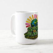 🌍☕ Mug « Sauvez la Planète » 🌱 (Devant gauche)