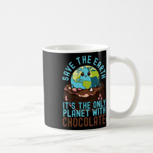 Mug Sauvez la Terre C'est la seule planète au chocolat