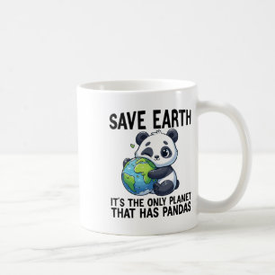 Mug Sauvez la Terre C'est la seule planète qui a Panda