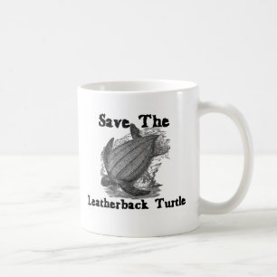 Mug Sauvez la tortue de leatherback