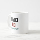 Mug Sauvez la vie (Devant gauche)