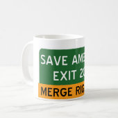 Mug Sauvez l'Amérique Repulican (Devant gauche)