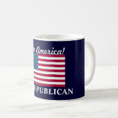 Mug Sauvez l'Amérique !/Vote REPUBLICAN+U.S. (Devant droit)