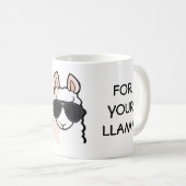 Mug Sauvez le drame pour votre lama (Devant droit)