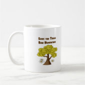 Mug Sauvez le travail d'interdiction d'arbres (Gauche)