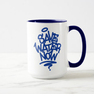 Mug Sauvez l'eau maintenant