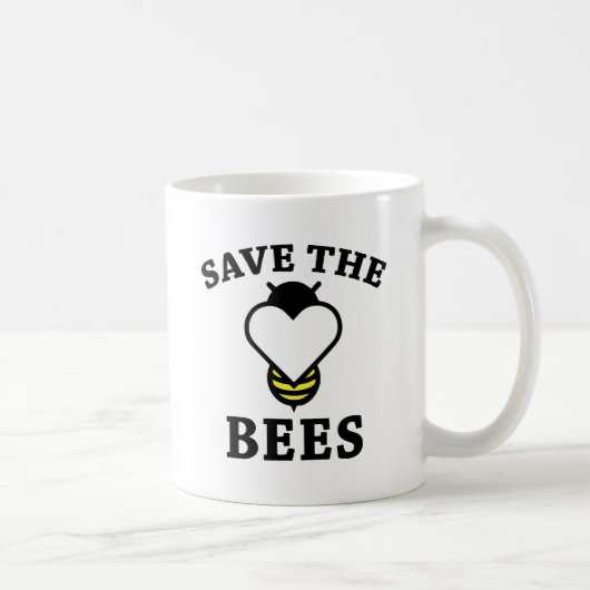 Mug Sauvez les abeilles (Droite)