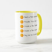 Mug Sauvez les abeilles (Devant droit)