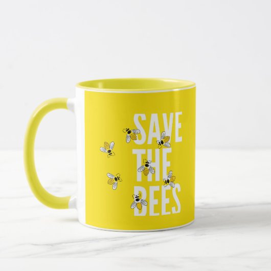 Mug Sauvez les abeilles (Gauche)