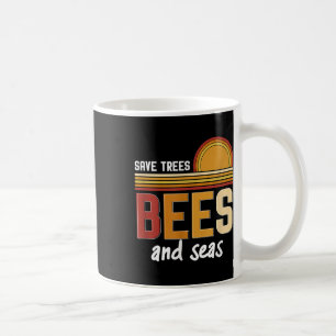 Mug Sauvez Les Abeilles Et Les Mers Protection De l'en