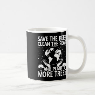 Mug Sauvez Les Abeilles Nettoyer La Mer Plante Plus D'