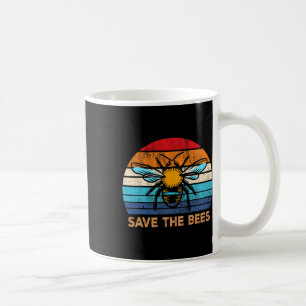 Mug Sauvez les abeilles Rétro Changement Climatique Vi
