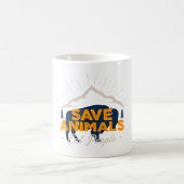 Mug Sauvez les animaux Mangez les gens