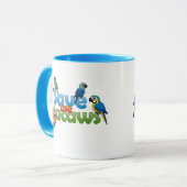Mug Sauvez les aras (Devant gauche)