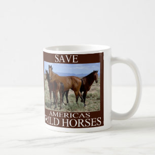 Mug Sauvez les chevaux sauvages