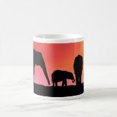 Mug Sauvez les éléphants africains (Centre)