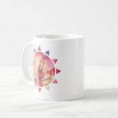 Mug Sauvez les éléphants, bébé éléphant soleil (Devant gauche)