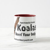 Mug Sauvez les Koalas (Centre)