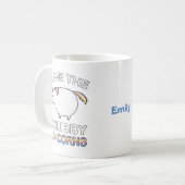 Mug Sauvez les licornes de Chubby (Devant gauche)