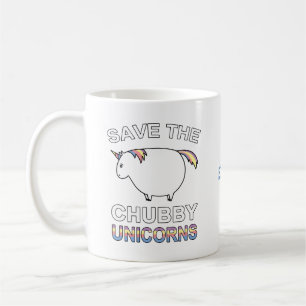 Mug Sauvez les licornes de Chubby