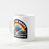 Mug Sauvez les livres Interdire les fascistes anti-cen (Devant gauche)