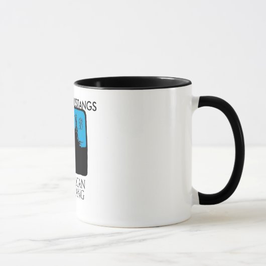 Mug Sauvez les mustangs (Droite)
