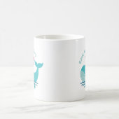 Mug Sauvez les océans, mignonne baleine (Centre)