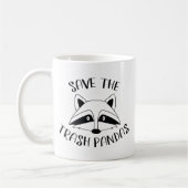 Mug Sauvez Les Pandas Des Ordures (Gauche)