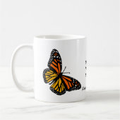 Mug Sauvez les papillons Monarch - Plante Milkweed! Mu (Gauche)
