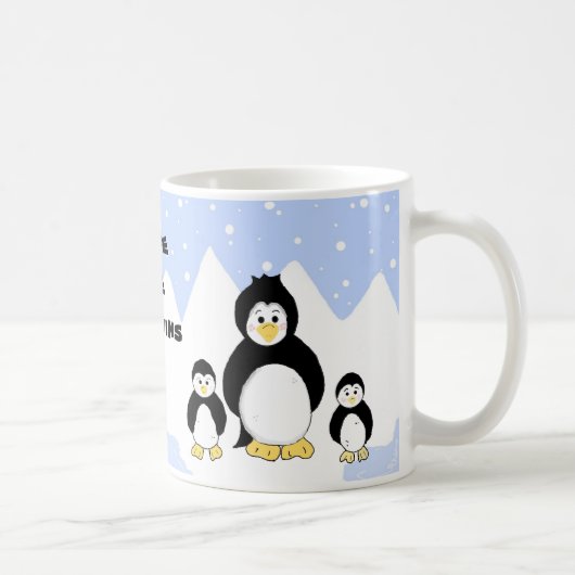 Mug Sauvez les pingouins (Droite)