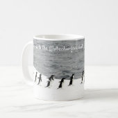 Mug Sauvez les pingouins Adélie par RoseWrites (Devant gauche)