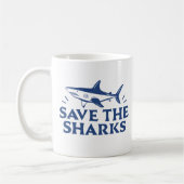 Mug Sauvez les requins (Gauche)