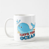 Mug Sauvez l'océan (Gauche)