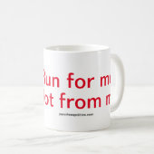 Mug Sauvez-moi (Devant droit)