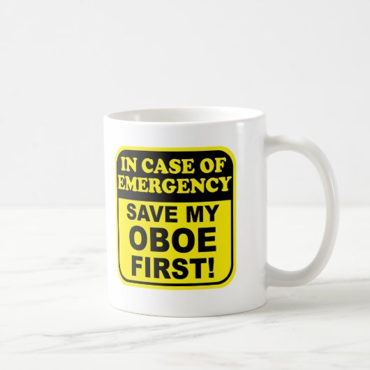 Mug Sauvez mon hautbois (Droite)