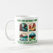 Mug Sauvez nos parcs nationaux (Gauche)