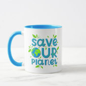 Mug Sauvez notre planète (Gauche)