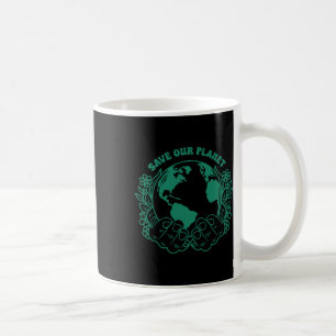 Mug Sauvez notre planète Retro Super Jour des terres A