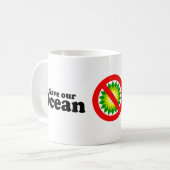 MUG SAUVONS NOTRE OCÉAN (Devant gauche)