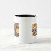 Mug Savannah, Géorgie (historique) - Grande lettre (Centre)