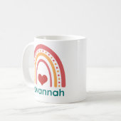 Mug Savannah Vintage Boho arc-en-ciel (Devant gauche)