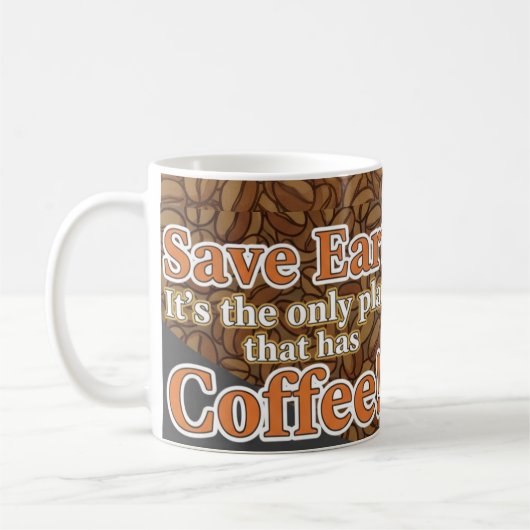 Mug Save Coffee!! (Gauche)