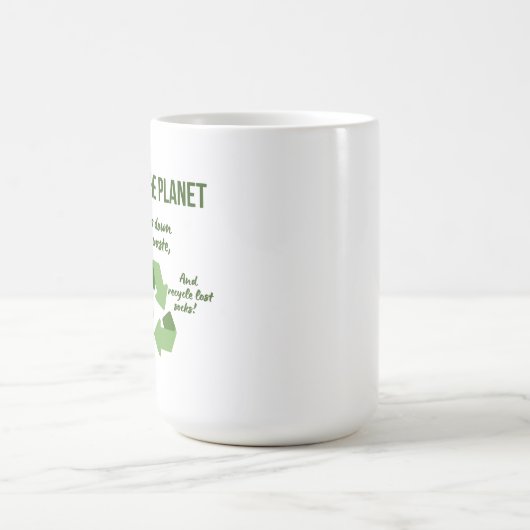 Mug Save, Share, and Recycle (Centre)