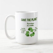 Mug Save, Share, and Recycle (Gauche)