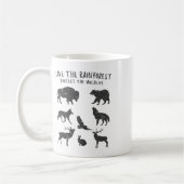 Mug Save The Rainforest Protect The Wildlife Animal Gr (Gauche)
