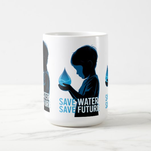 Mug Save Water Save Future (Centre)