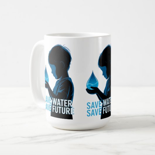 Mug Save Water Save Future (Devant gauche)
