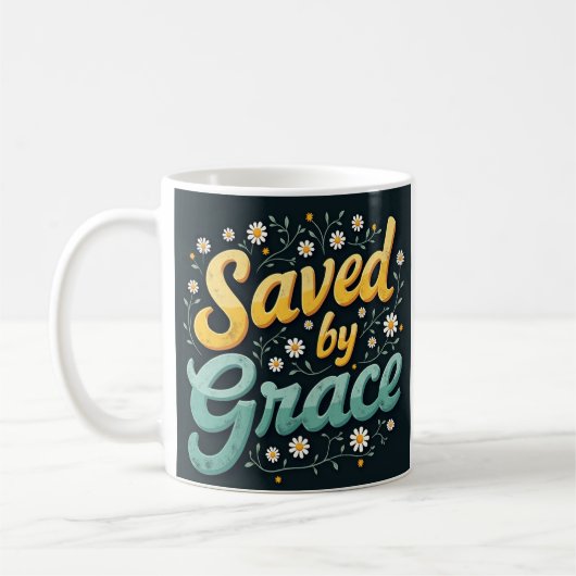 Mug Saved by Grace (Gauche)