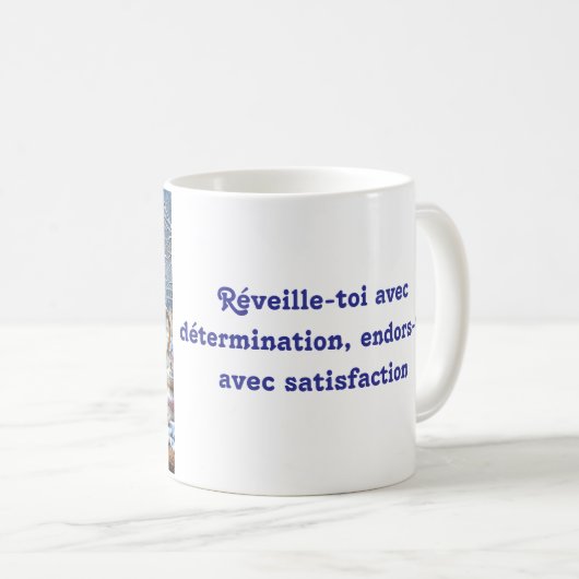 Mug - Savourez chaque instant avec saveur -  (Devant droit)